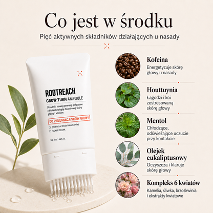 ROOTREACH - Serum do skóry głowy z aplikatorem