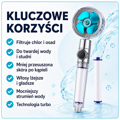 Puresa - Filtrowana Głowica Prysznicowa